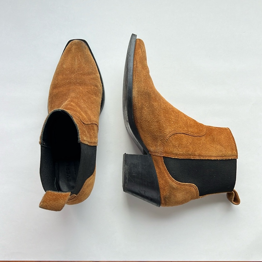 Everlane Suede Western Boot